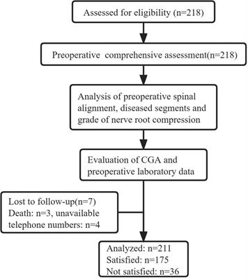 The Charlson Comorbidity Index and depression are associated with satisfaction after short-segment lumbar fusion in patients 75 years and older